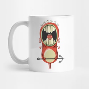 the red monster Mug